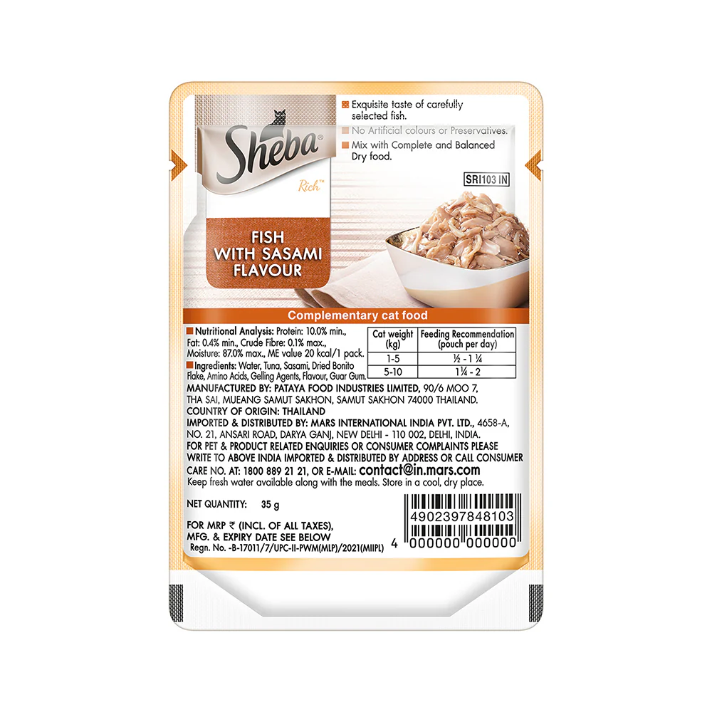 Sheba Fish with Sasami Premium Cat Wet Food - Image 17