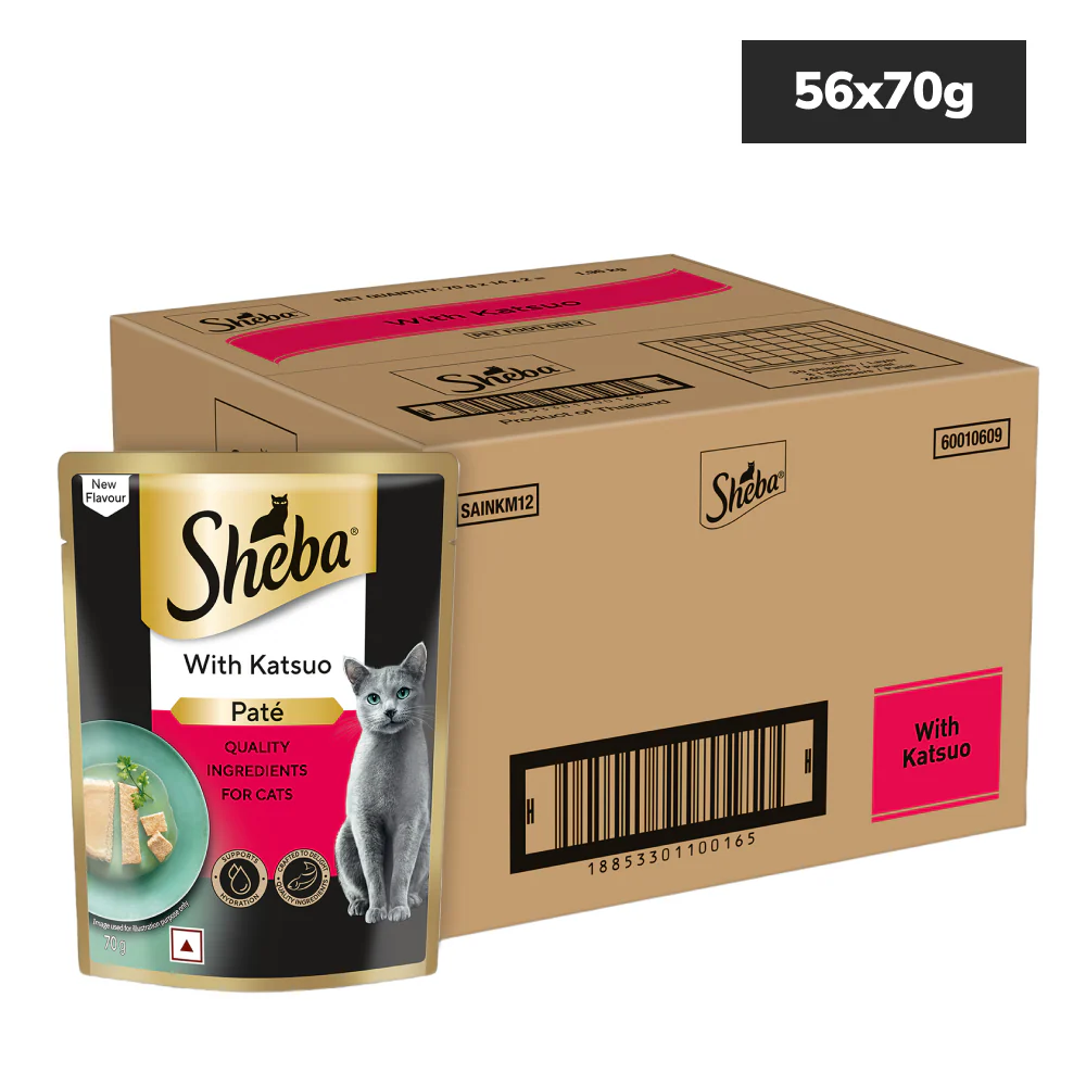 Sheba Katsuo Pate Rich Premium Adult Fine Cat Wet Food - Image 14