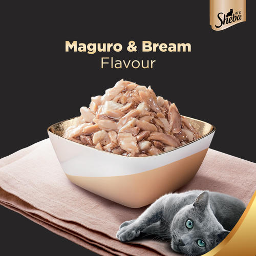Sheba Maguro & Bream Fish Mix Premium Cat Wet Food - Image 7