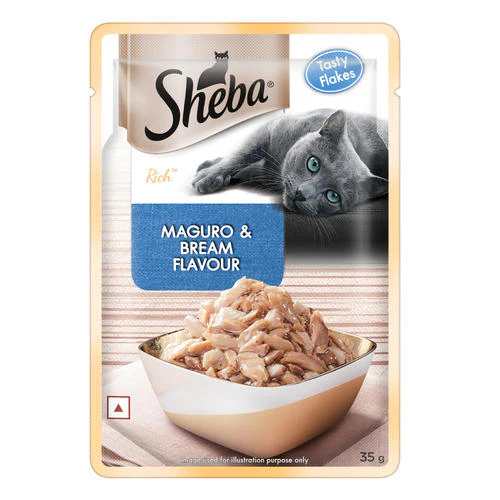 Sheba Maguro & Bream Fish Mix Premium Cat Wet Food - Image 13