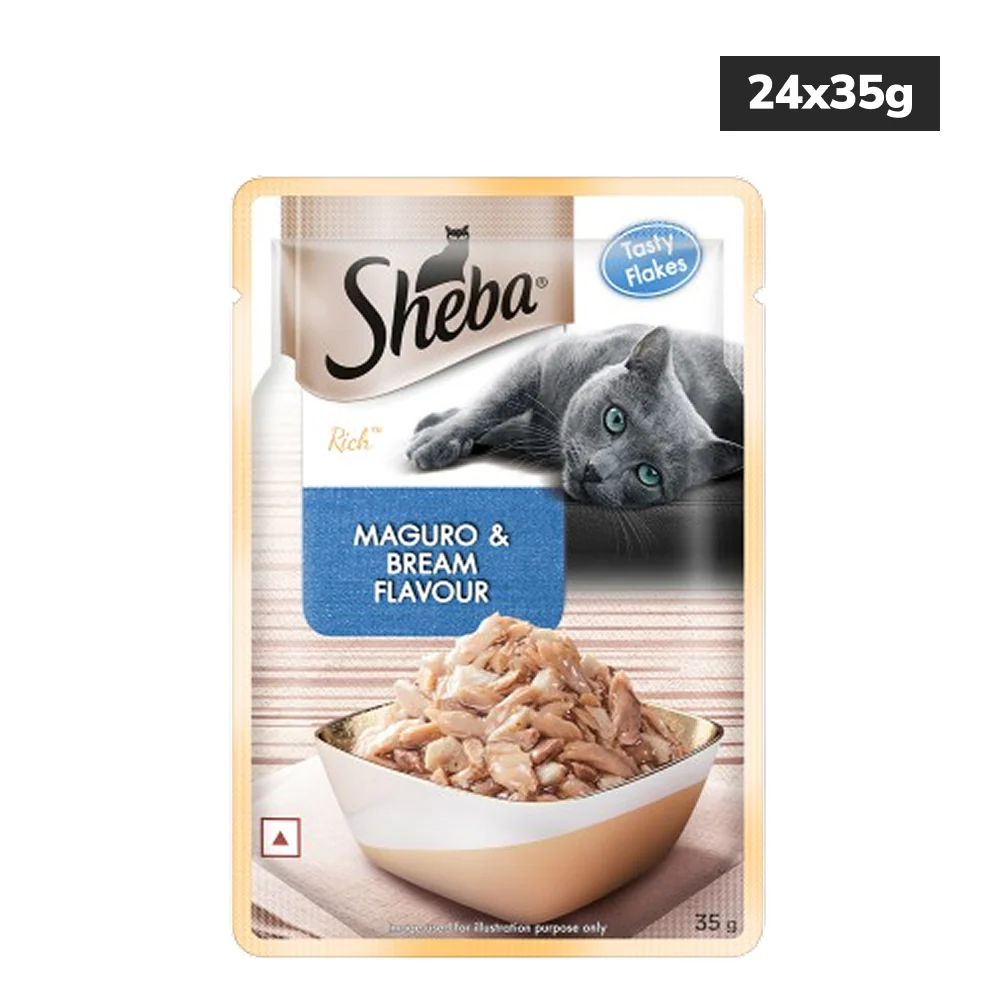 Sheba Maguro & Bream Fish Mix Premium Cat Wet Food - Image 19