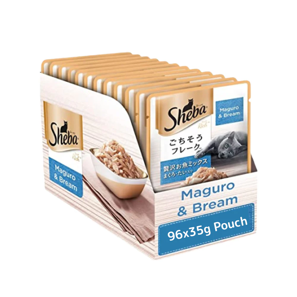 Sheba Maguro & Bream Fish Mix Premium Cat Wet Food - Image 16