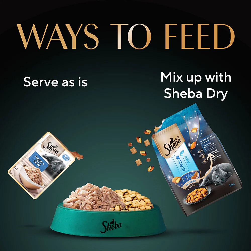Sheba Maguro & Bream Fish Mix Premium Cat Wet Food - Image 9