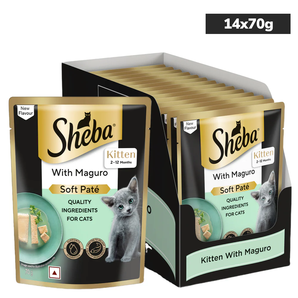 Sheba Maguro Pate Rich Premium Kitten Cat Wet Food - Image 14