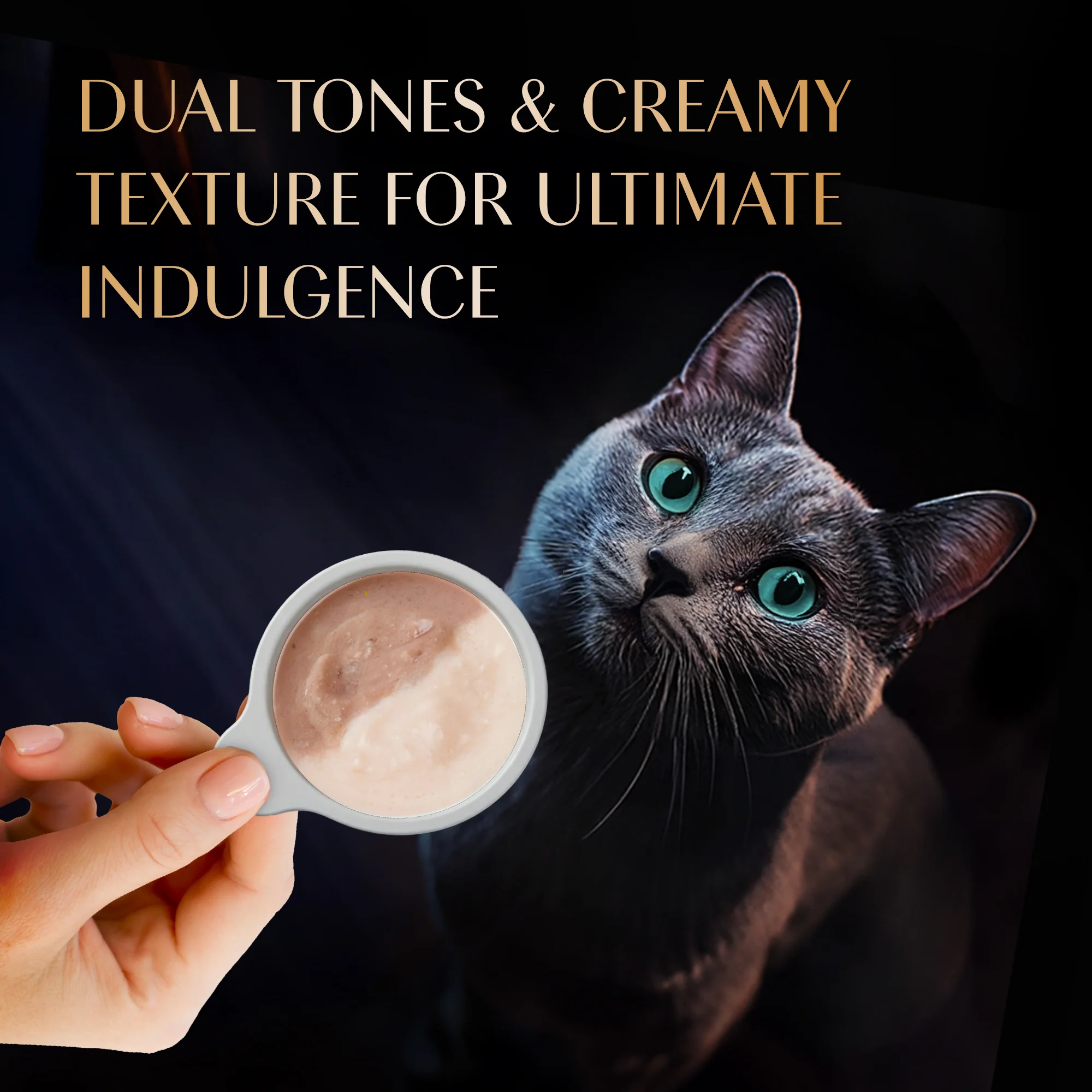 Sheba Melty Spoons Maguro Flavour with Tuna Cream Lickable Creamy Cat Treats - Image 3