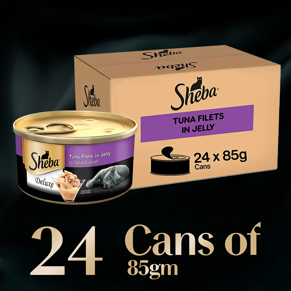 Sheba Pure Tuna Filets in Jelly Premium Cat Wet Food - Image 15