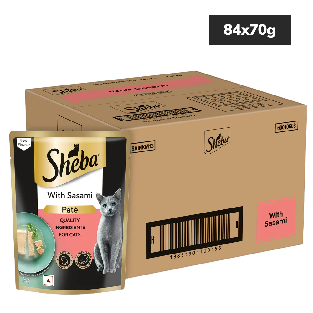 Sheba Sasami Pate Rich Premium Adult Fine Cat Wet Food - Image 14