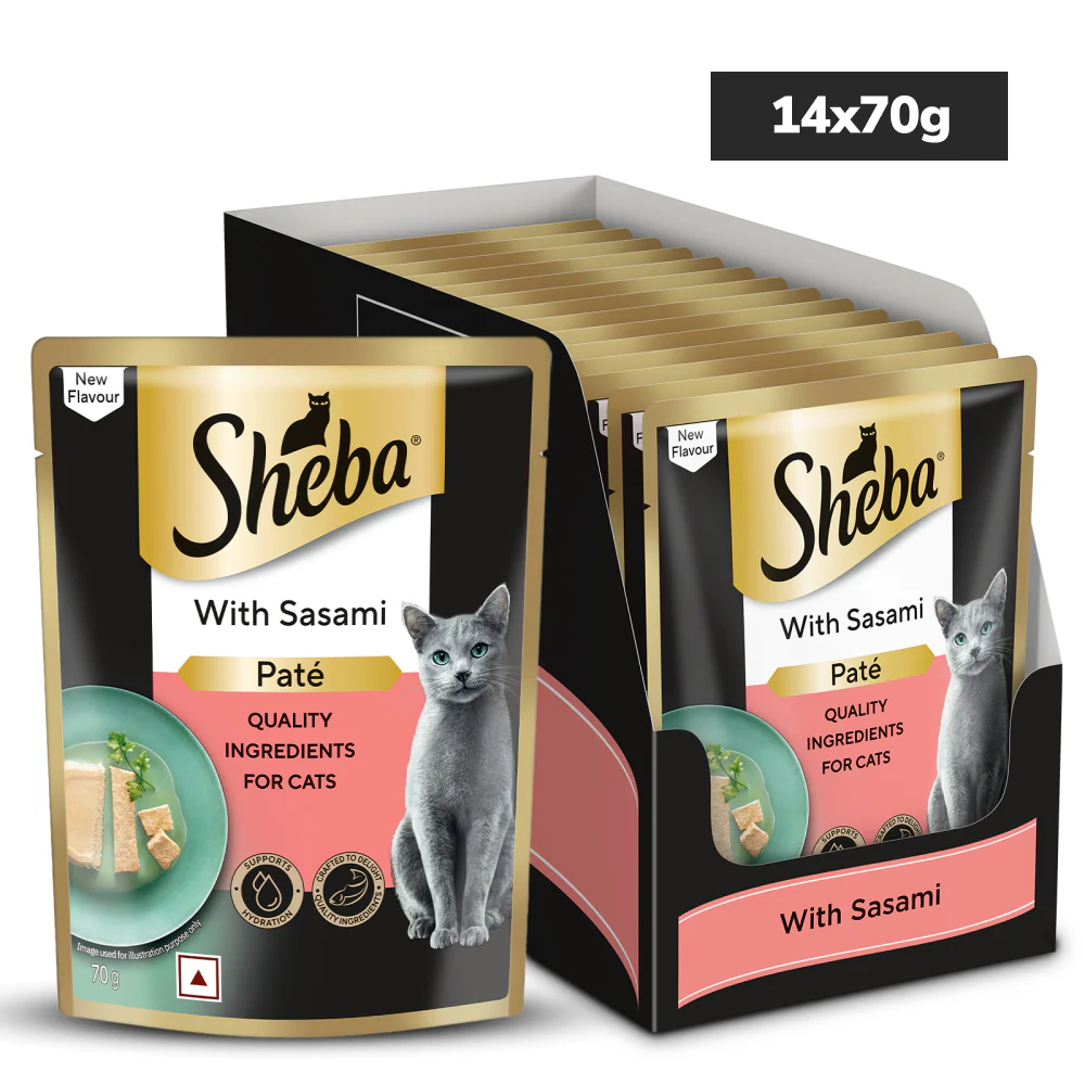 Sheba Sasami Pate Rich Premium Adult Fine Cat Wet Food - Image 16
