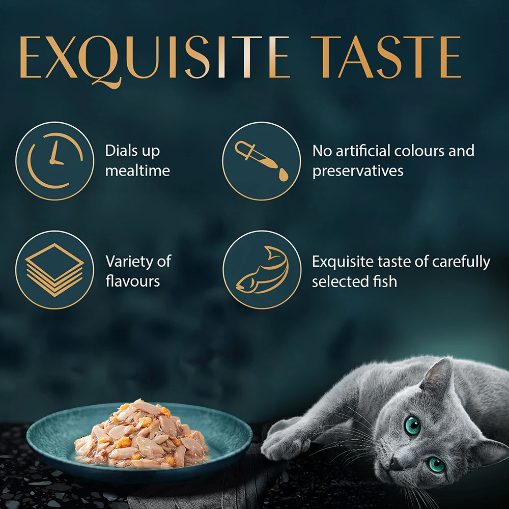 Sheba Skipjack & Salmon Fish Mix Cat Wet Food - Image 4
