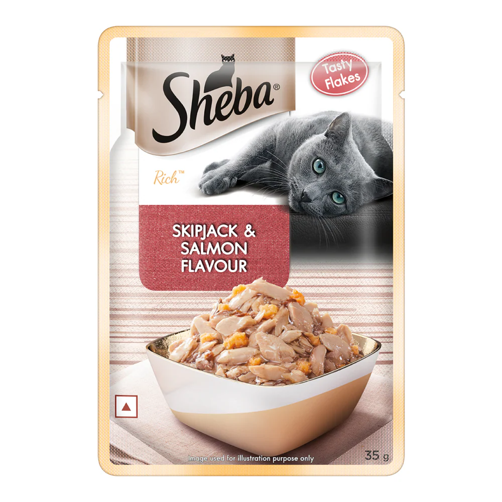 Sheba Skipjack & Salmon Fish Mix Cat Wet Food - Image 18