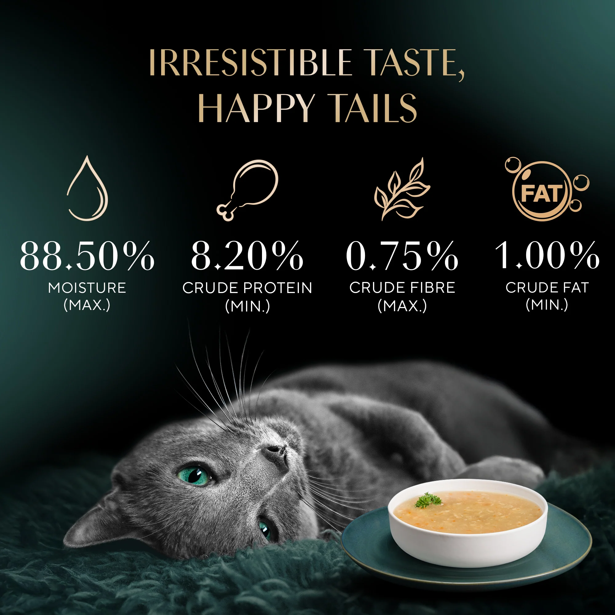 Sheba Soup with Chicken Adult Cat Wet Food - Image 8