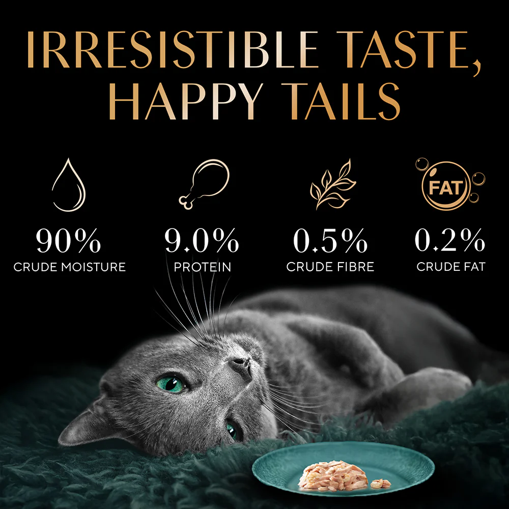 Sheba Tuna Fillet & Whole Prawns in Gravy Premium Cat Wet Food - Image 6