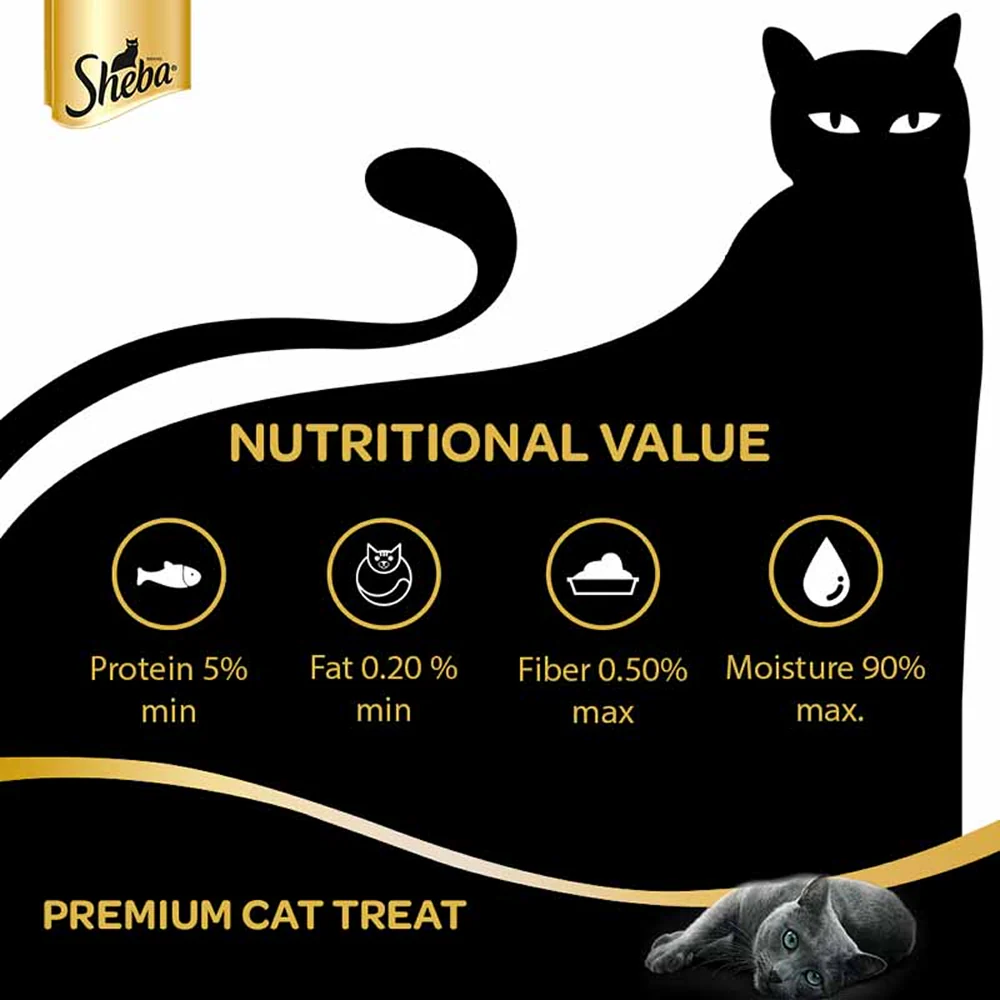 Sheba Tuna Flavor and Tuna & Prawn Maguro Selection Melty Premium Cat Treats - Image 19