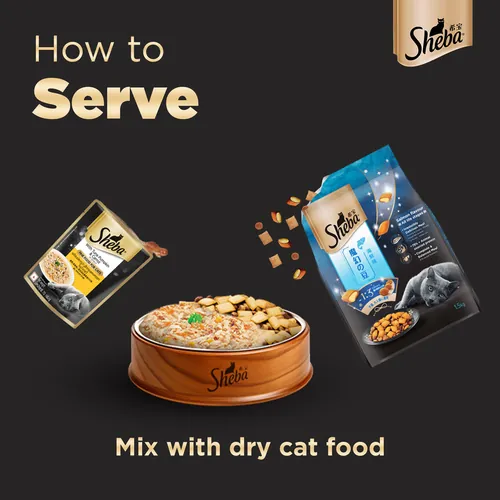 Sheba Tuna Pumpkin & Carrot In Gravy and Whiskas Chicken in Gravy Cat Wet Food Combo - Image 11