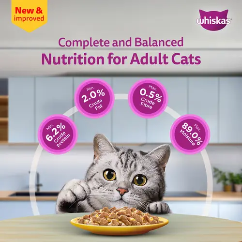 Sheba Tuna Pumpkin & Carrot In Gravy and Whiskas Chicken in Gravy Cat Wet Food Combo - Image 19