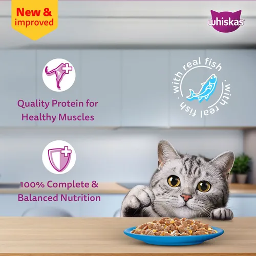 Sheba Tuna Pumpkin & Carrot In Gravy and Whiskas Tuna in Jelly Cat Wet Food Combo - Image 20