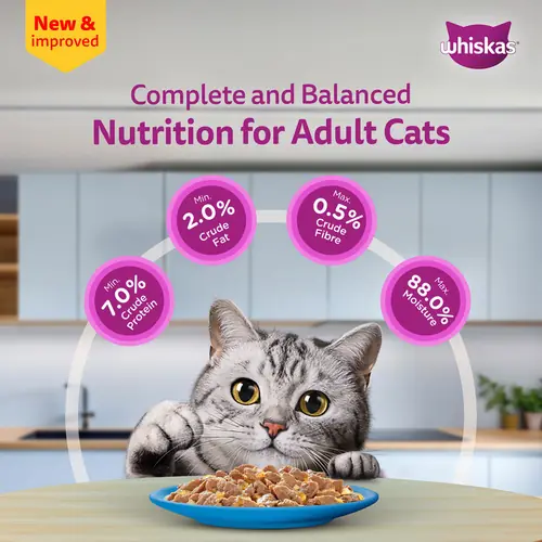 Sheba Tuna Pumpkin & Carrot In Gravy and Whiskas Tuna in Jelly Cat Wet Food Combo - Image 23