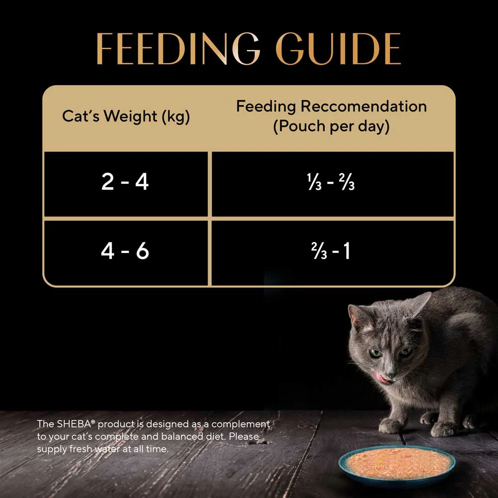 Sheba Tuna Pumpkin & Carrot In Gravy Rich Premium Adult Fine Cat Wet Food - Image 10