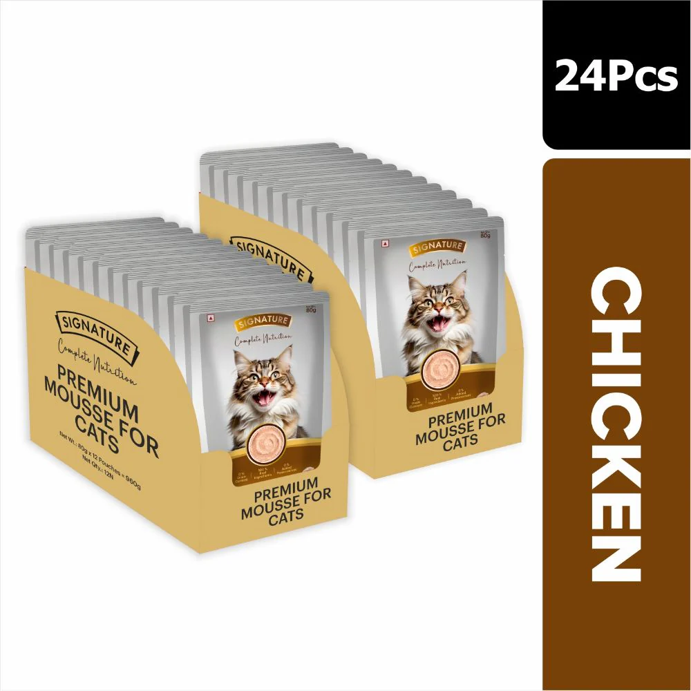 Signature Grain Zero Chicken Mousse Adult Cat Wet Food - Image 16