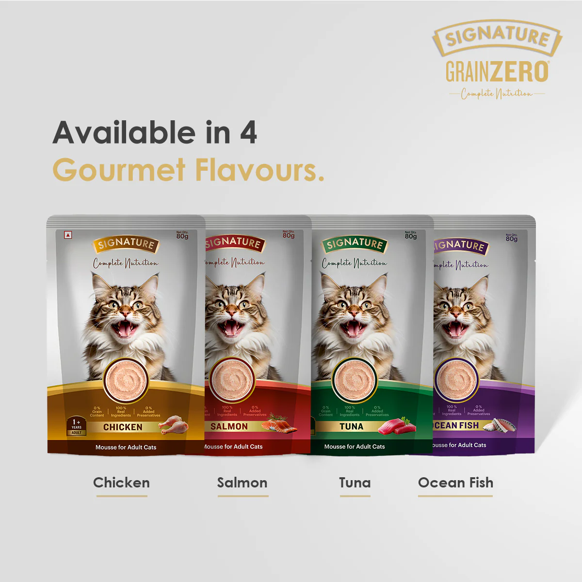 Signature Grain Zero Chicken Mousse Adult Cat Wet Food - Image 2
