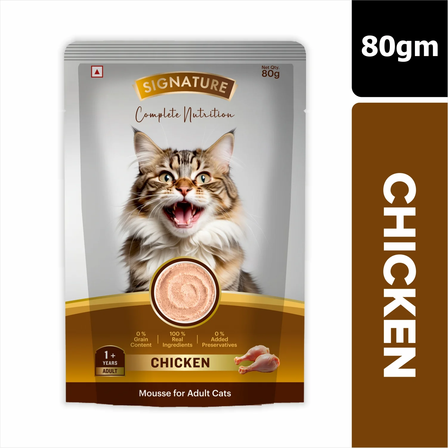 Signature Grain Zero Chicken Mousse Adult Cat Wet Food - Image 6
