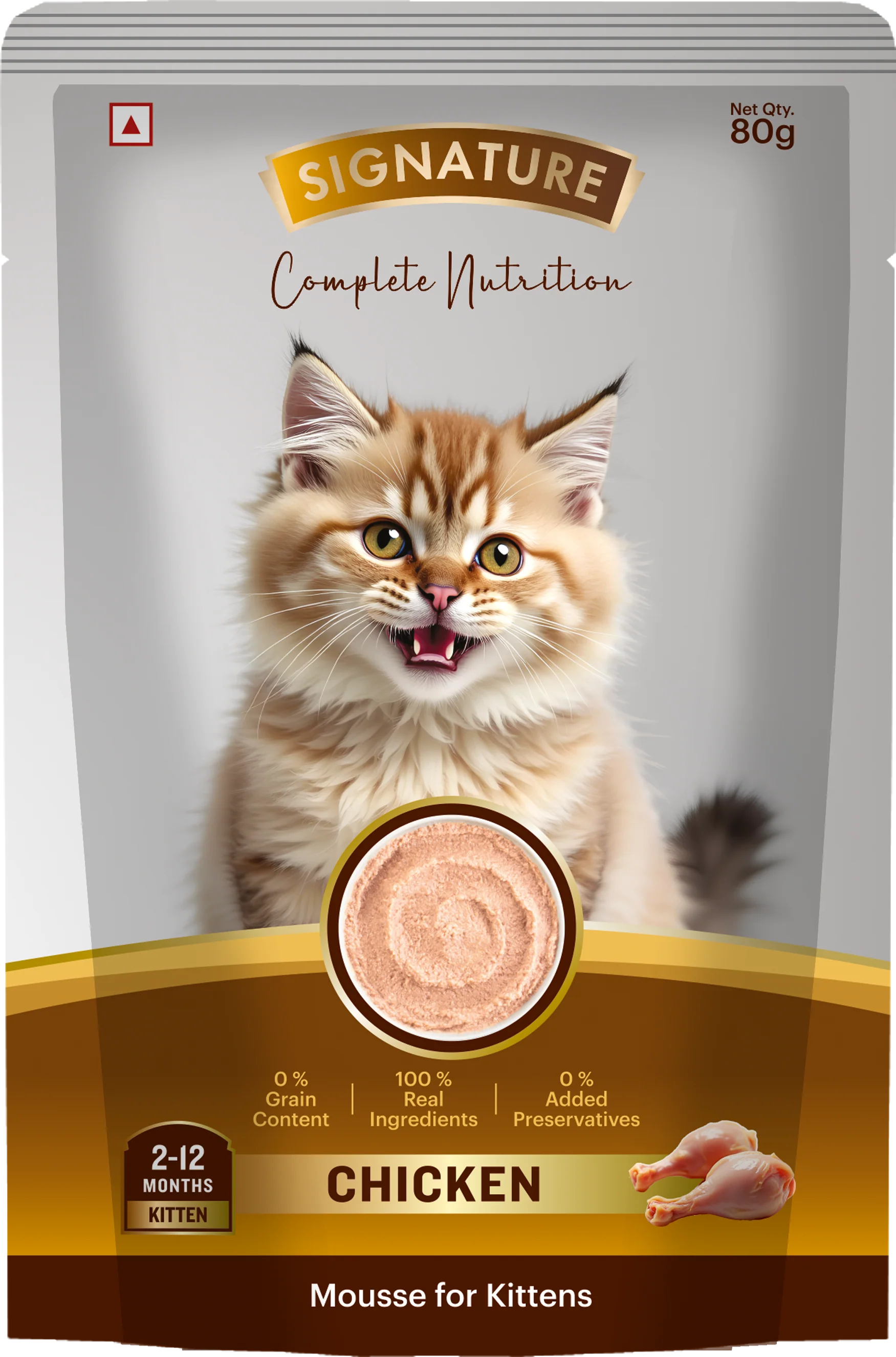 Signature Grain Zero Chicken Mousse Kitten Cat Wet Food - Image 11