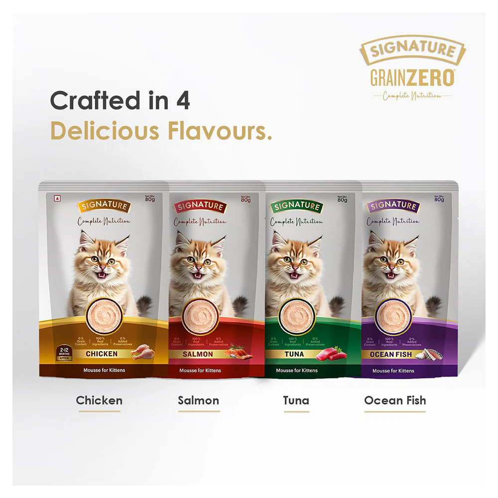 Signature Grain Zero Chicken Mousse Kitten Cat Wet Food - Image 7