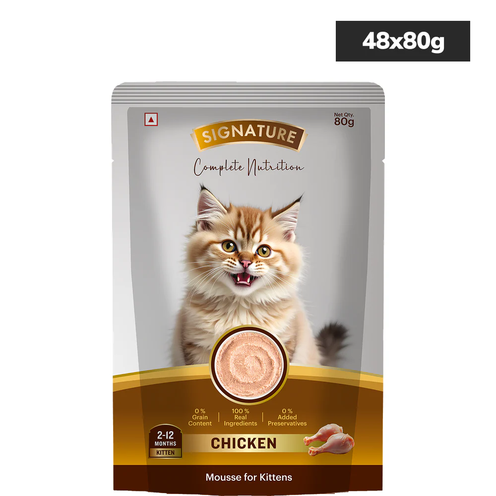 Signature Grain Zero Chicken Mousse Kitten Cat Wet Food - Image 8