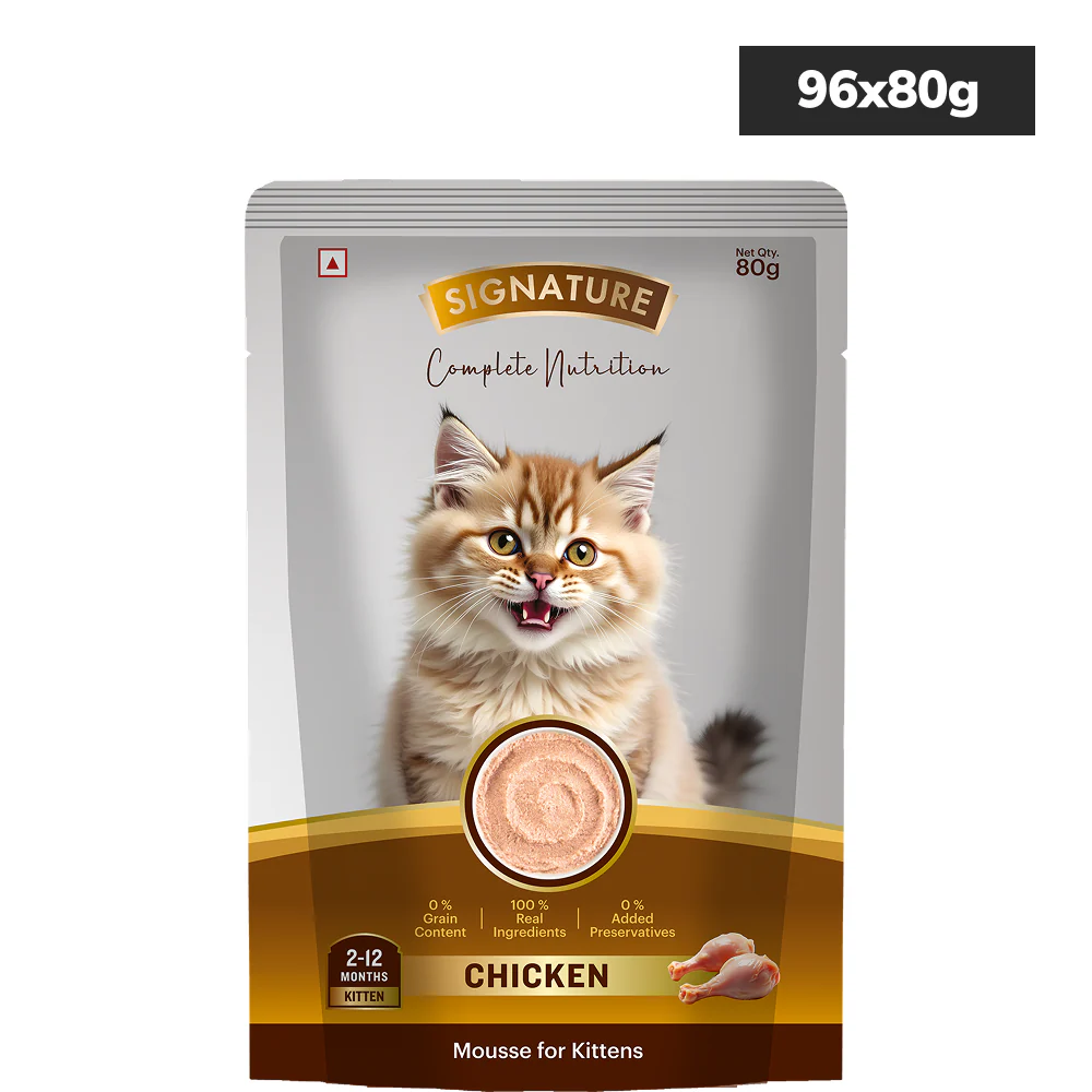 Signature Grain Zero Chicken Mousse Kitten Cat Wet Food - Image 9
