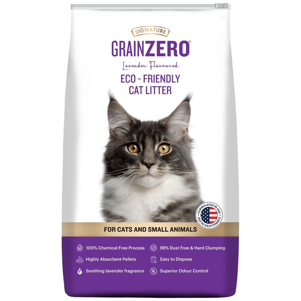 Signature Grain Zero Lavender Scented Cat Litter - Image 5