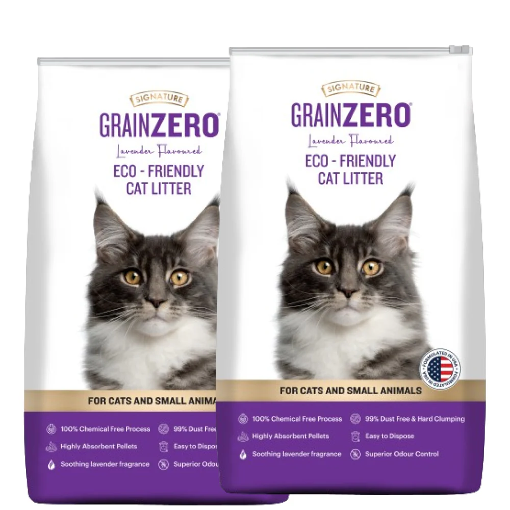 Signature Grain Zero Lavender Scented Cat Litter - Image 7