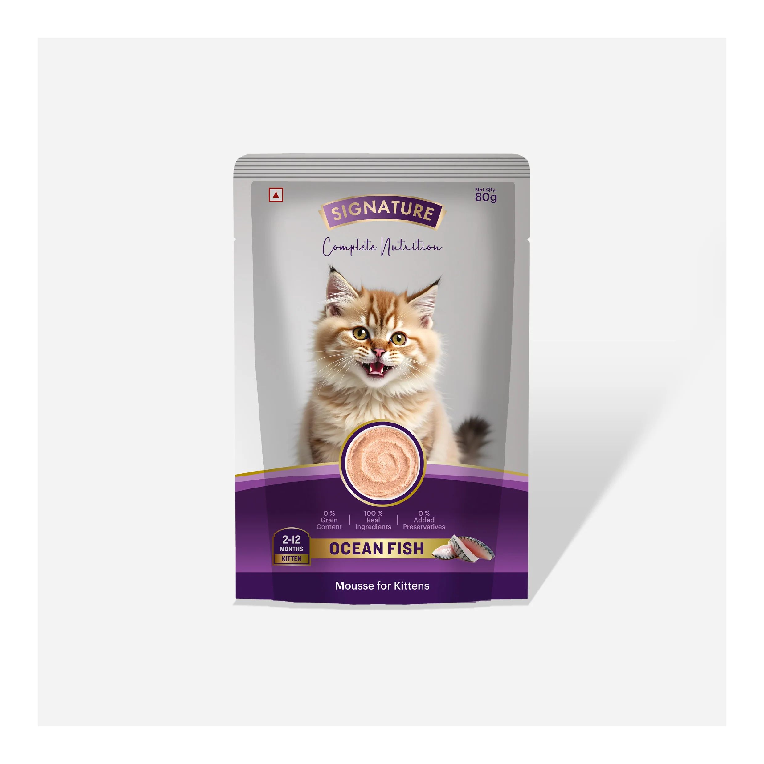 Signature Grain Zero Ocean Fish Mousse Kitten Cat Wet Food - Image 5