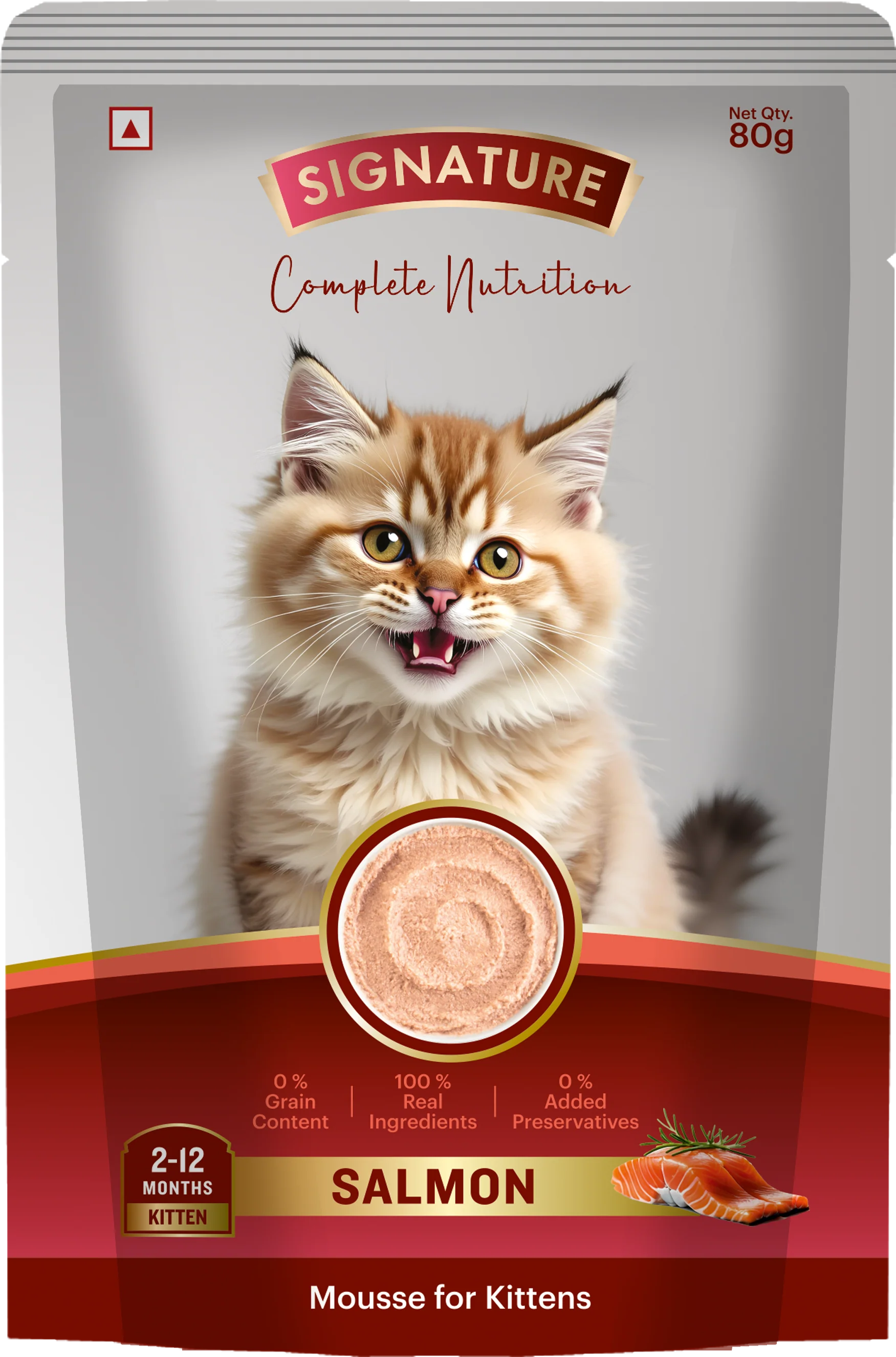 Signature Grain Zero Salmon Mousse Kitten Cat Wet Food - Image 12