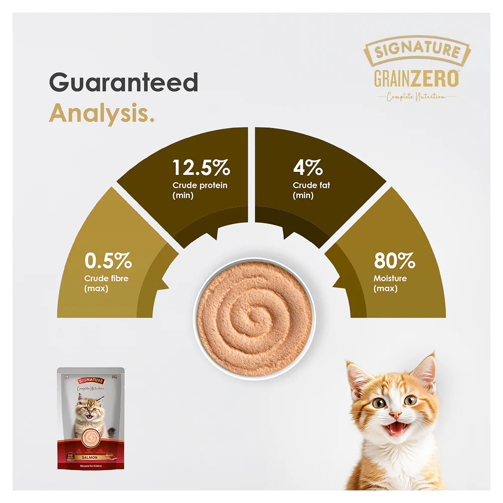 Signature Grain Zero Salmon Mousse Kitten Cat Wet Food - Image 7