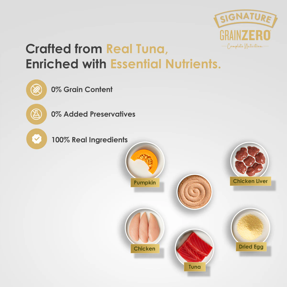Signature Grain Zero Tuna Mousse Adult Cat Wet Food - Image 5