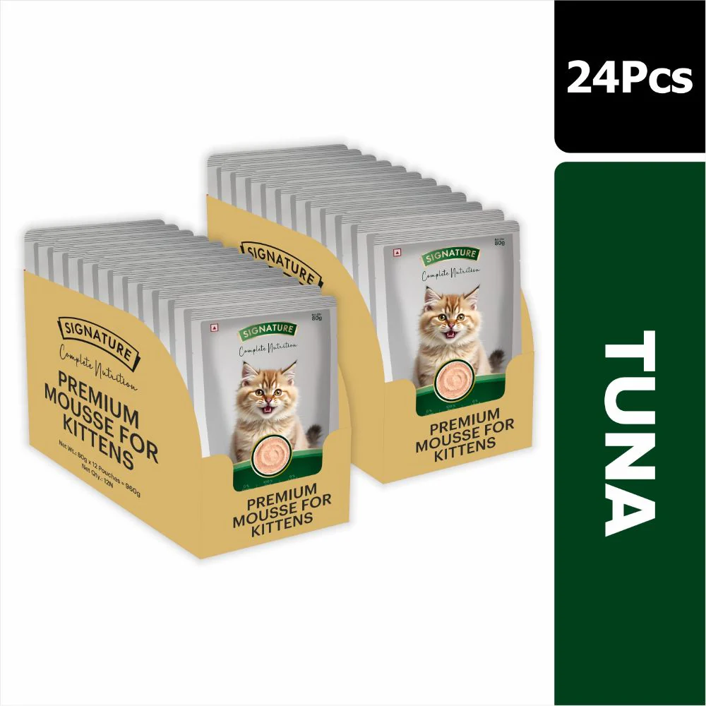 Signature Grain Zero Tuna Mousse Kitten Cat Wet Food - Image 13