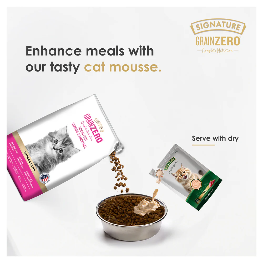 Signature Grain Zero Tuna Mousse Kitten Cat Wet Food - Image 7