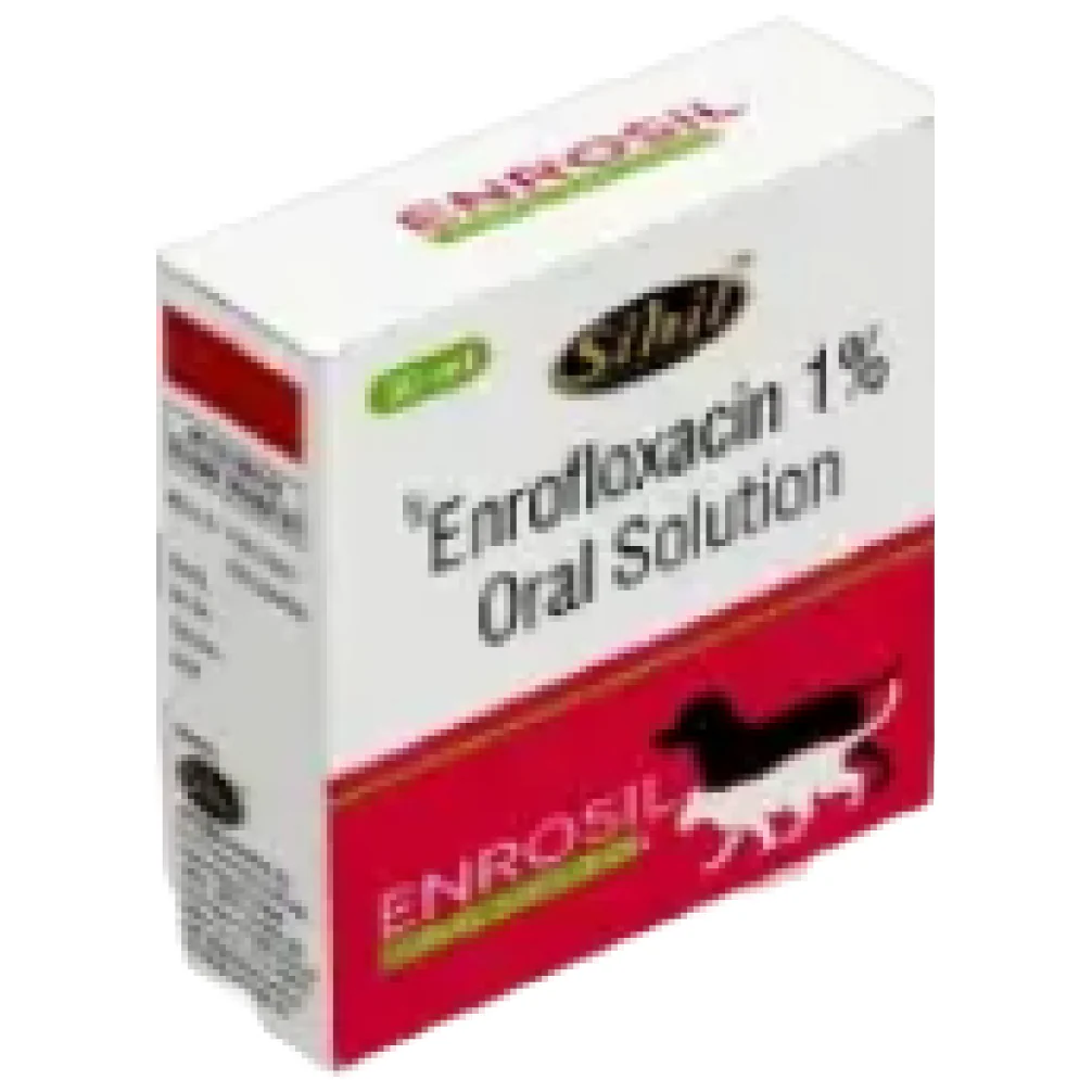 Sihil Enrosil Oral Solution (Enrofloxacin) for Dogs & Cats