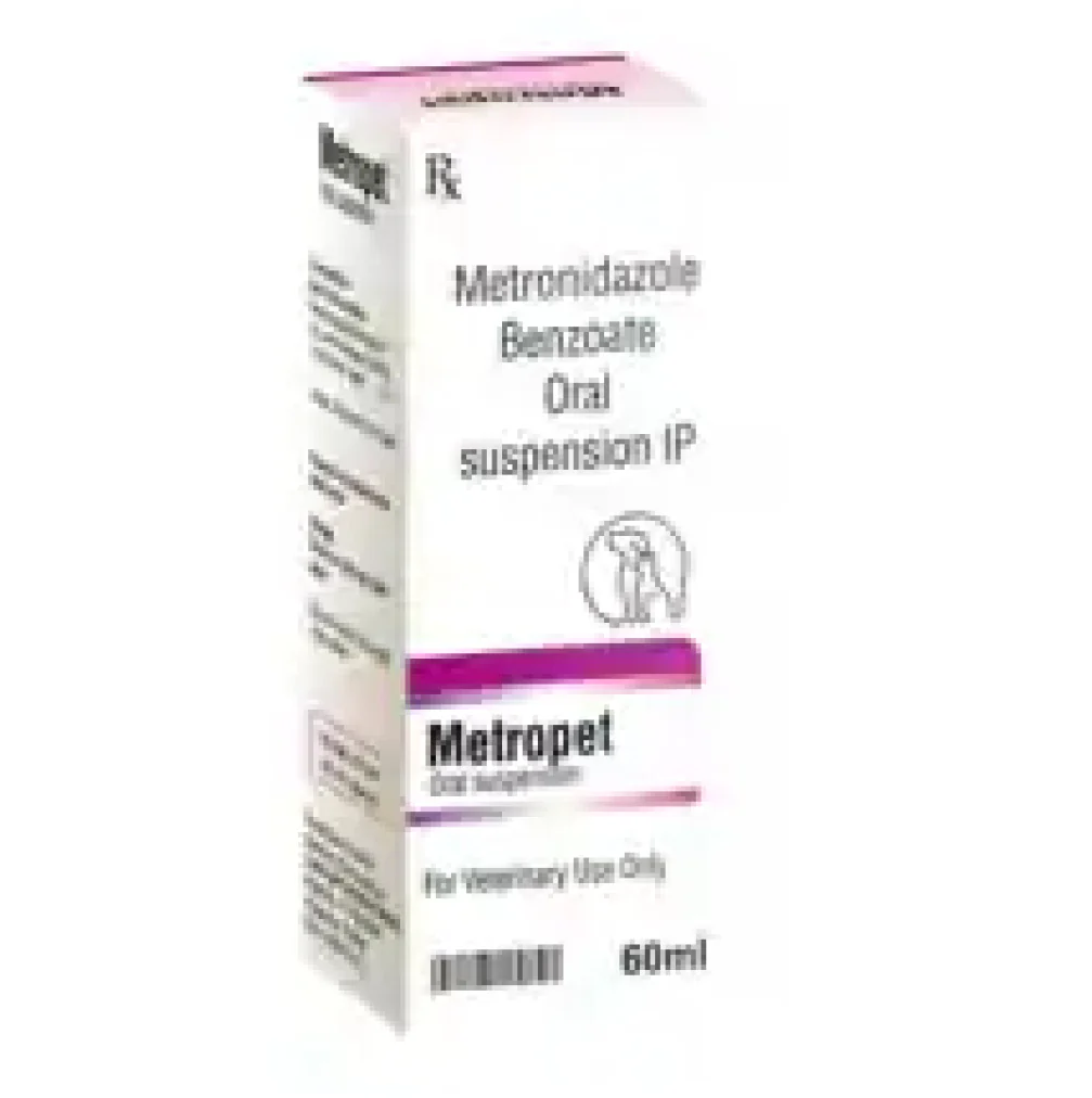 Sihil Metropet Oral Suspension (Metronidazole) for Dogs and Cats
