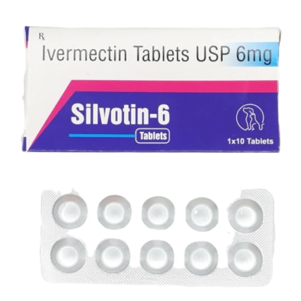 Sihil Silvotin Ivermectin 6mg Tablets for Dogs & Cats