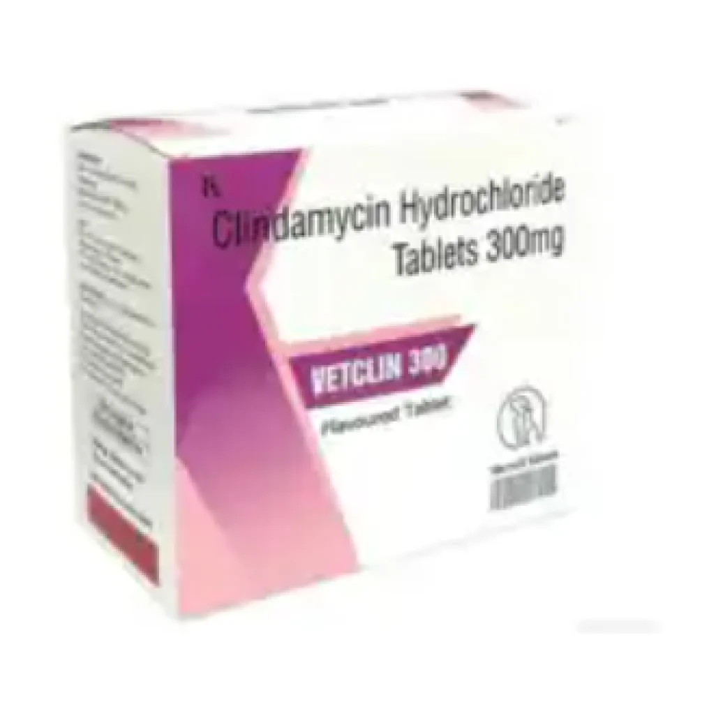 Sihil Vetclin 300mg (Clindamycin Hydrochloride) Tablets for Dogs and Cats - Image 2