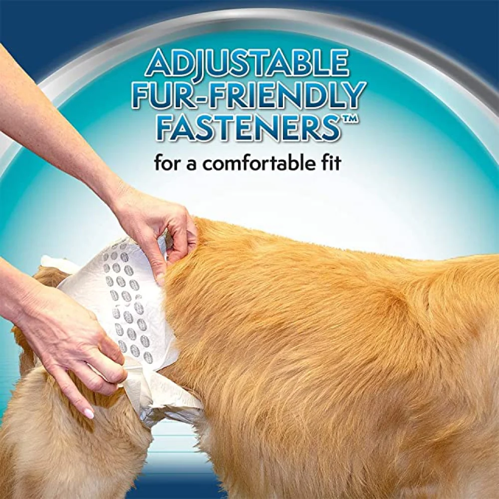 Simple Solution Disposable Diaper for Female Dogs (46x58cm) - Image 11