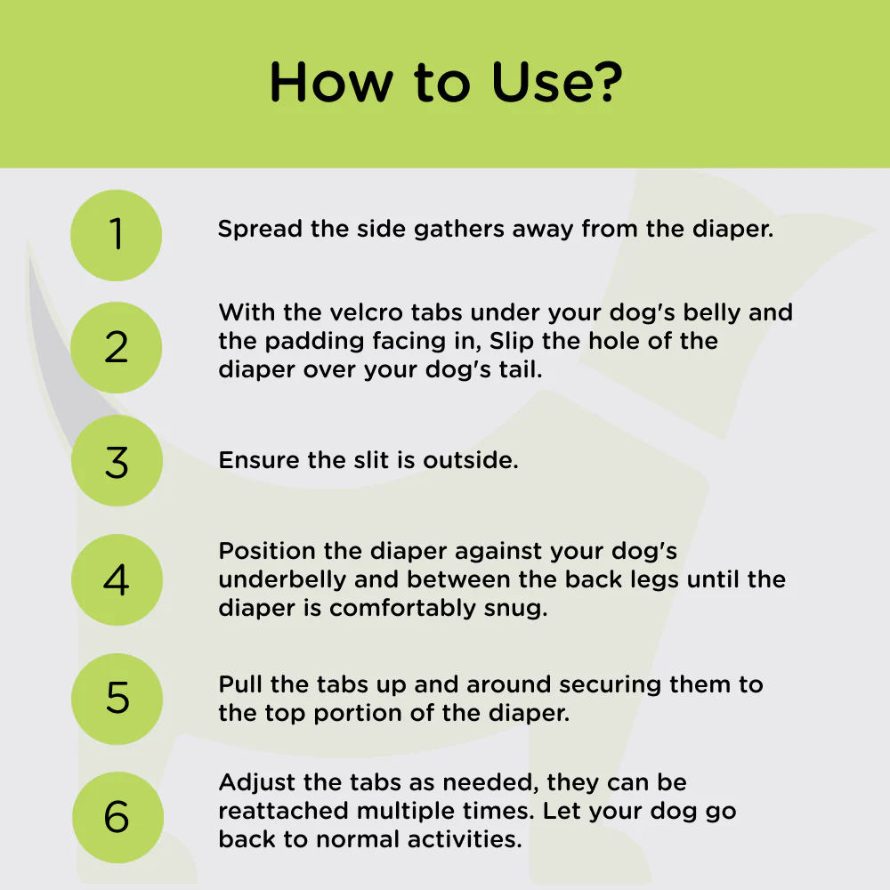 Simple Solution Disposable Diaper for Female Dogs (46x58cm) - Image 13