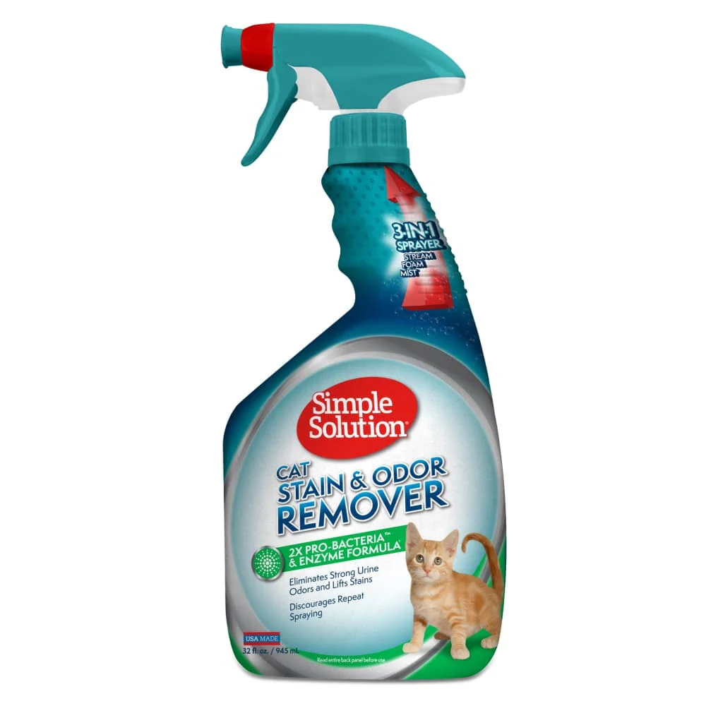 Simple Solution Stain & Odor Remover Spray for Cats - Image 3