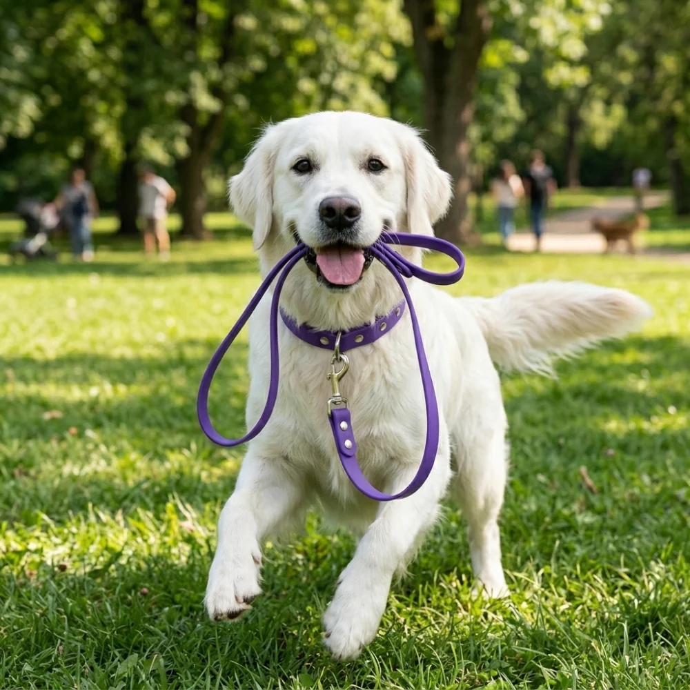 Skatrs 3 in 1 Adjustable Leash for Dogs (Cosmic Purple) - Image 2
