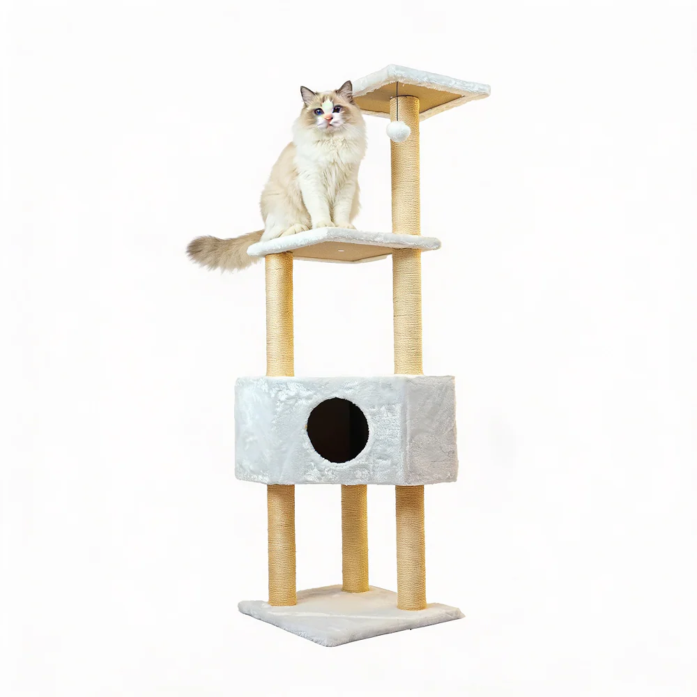 Skatrs 4 Tier Cat Tree Condo for Kittens and Cats - Image 10