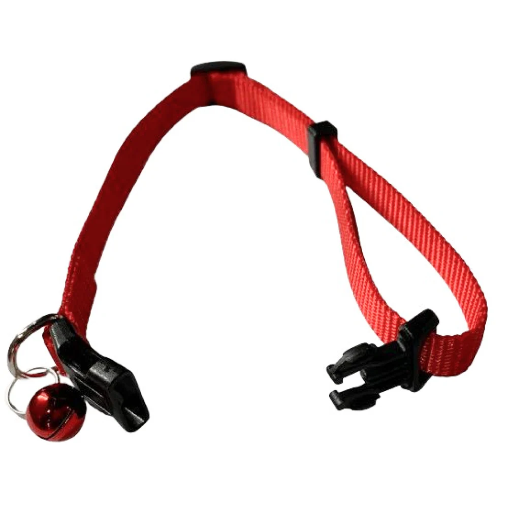 Skatrs Adjustable Collar with Bell for Cats & Kittens (Red) - Image 3