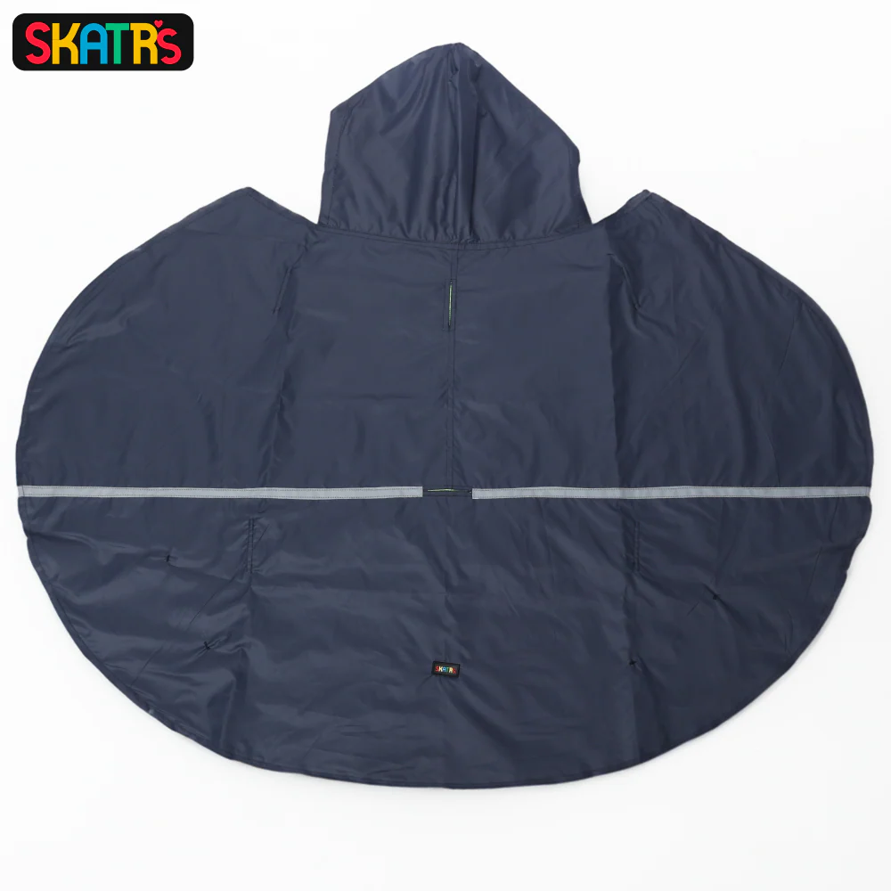 Skatrs Full Coverage Cape Style Raincoat for Dogs and Cats (Blue) - Image 6