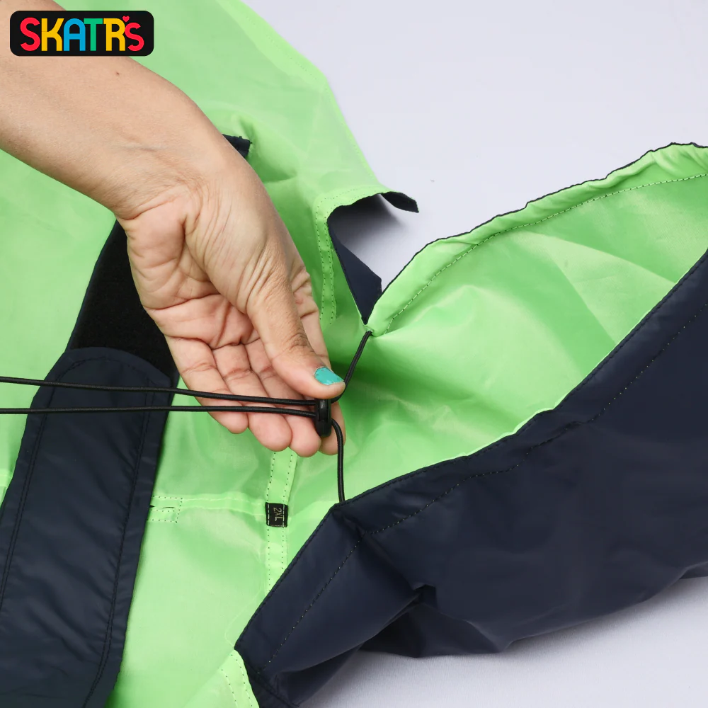 Skatrs Full Coverage Cape Style Raincoat for Dogs and Cats (Blue) - Image 9