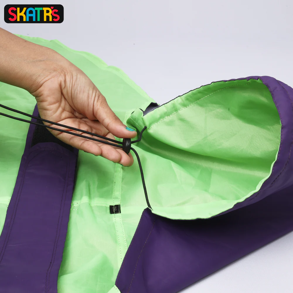 Skatrs Full Coverage Cape Style Raincoat for Dogs and Cats (Purple) - Image 9
